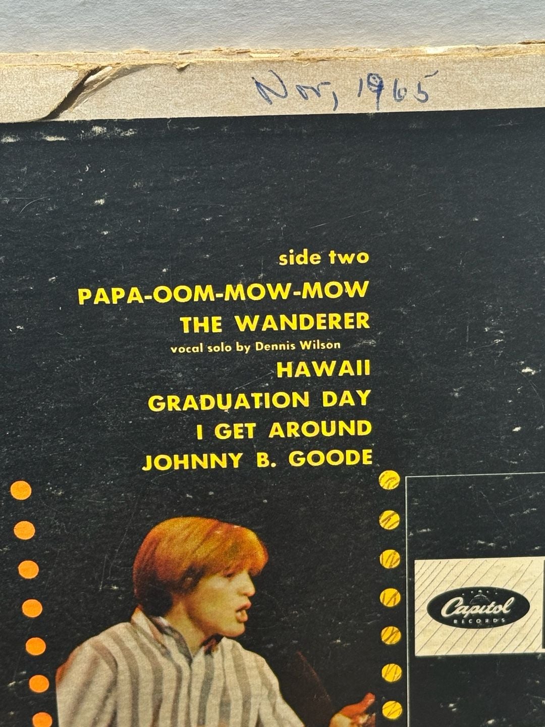 Capitol Records The Beach Boys Concert Vinyl LP Album STAO 2198 4