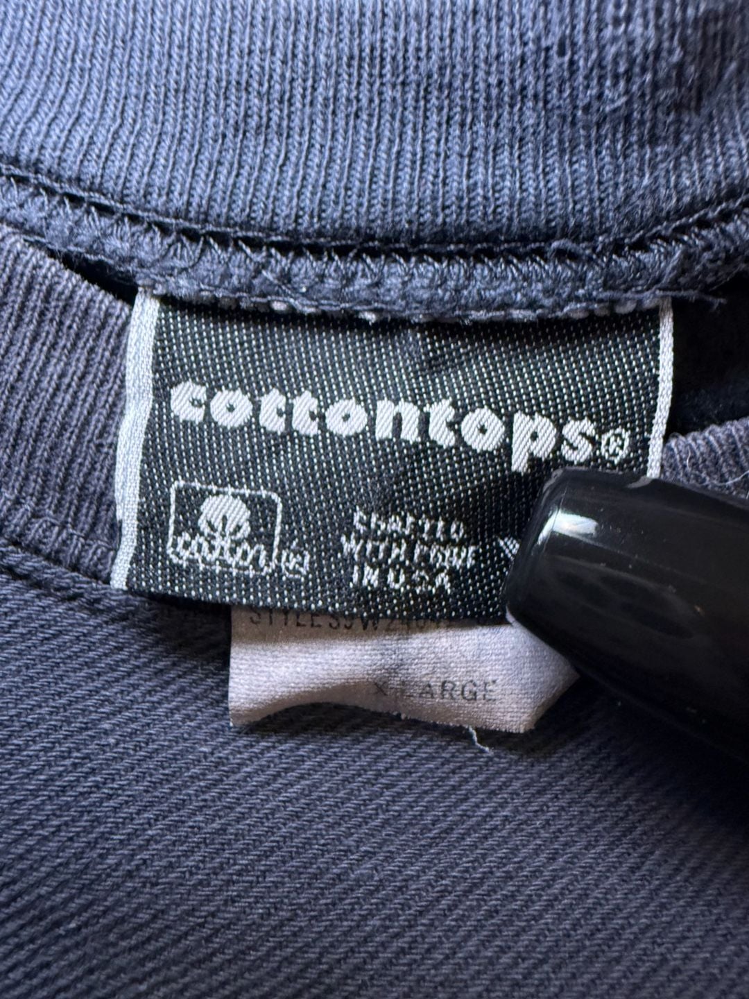 Cottontops Charlevoix 1992 Vintage Sweatshirt XL Grey Made In USA 5