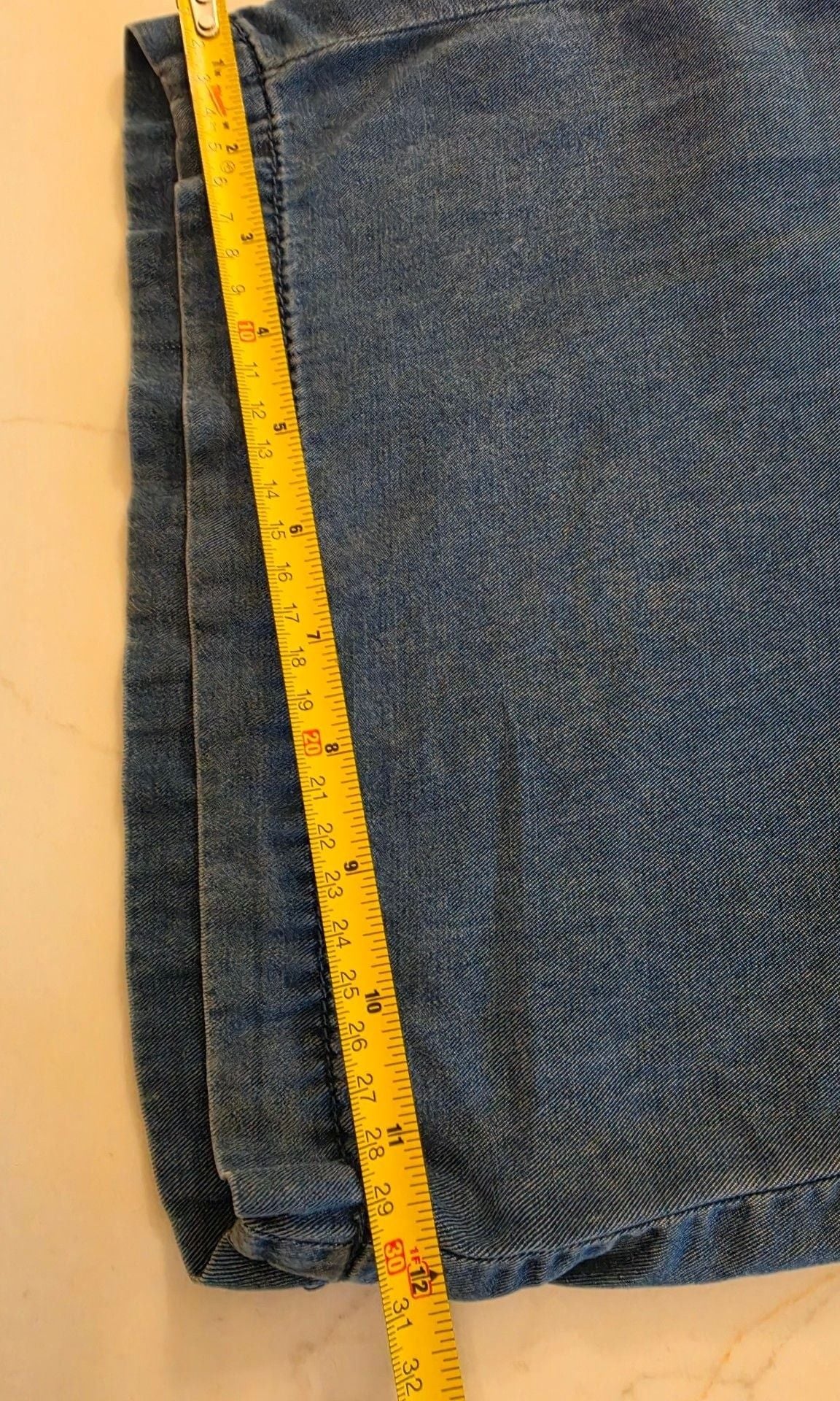 American Eagle Wide Leg Trouser Size 8 Blue Lyocell 8