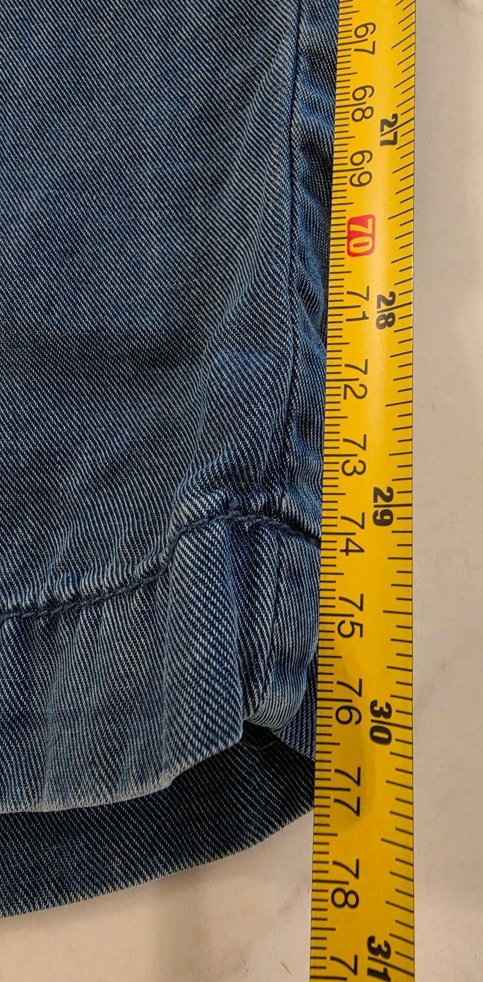 American Eagle Wide Leg Trouser Size 8 Blue Lyocell 7