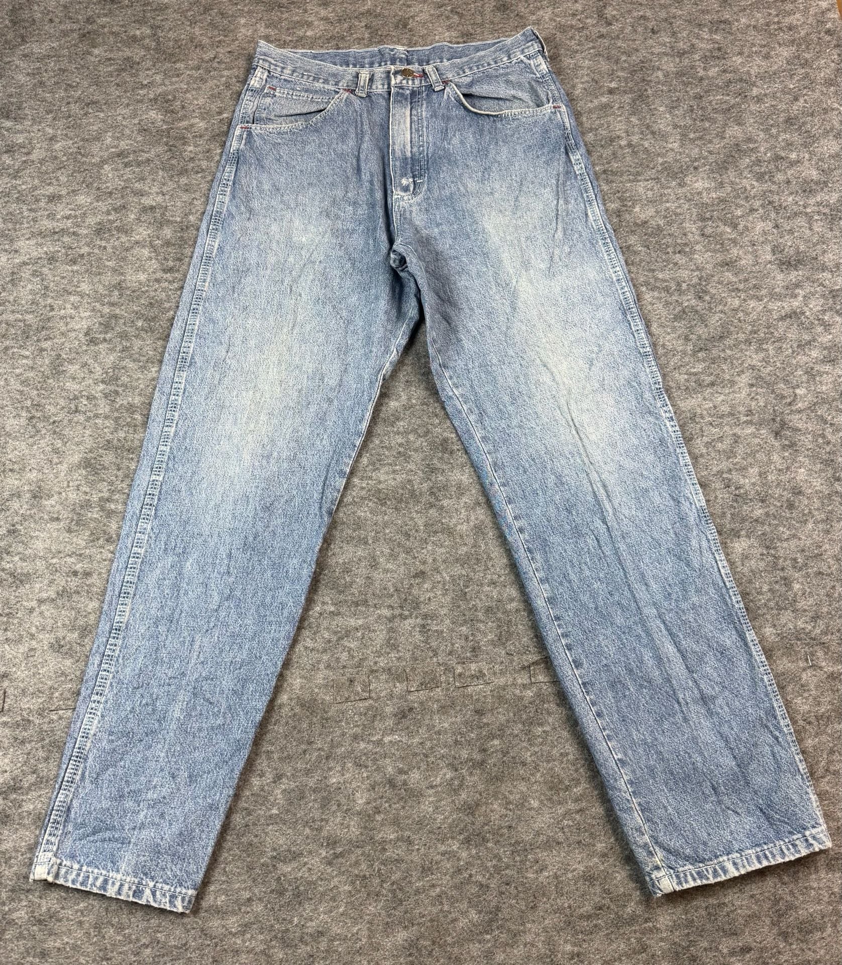 Wrangler 98461GW Vintage Jeans Size 33x30 Blue Made in USA Straight Leg 3