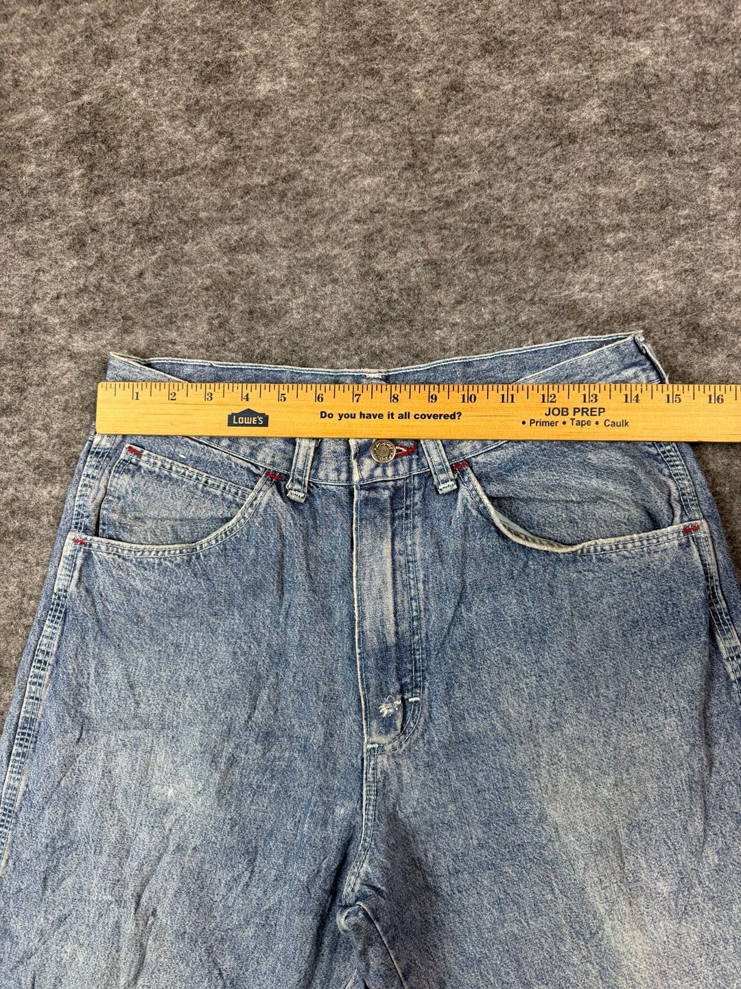 Wrangler 98461GW Vintage Jeans Size 33x30 Blue Made in USA Straight Leg 7