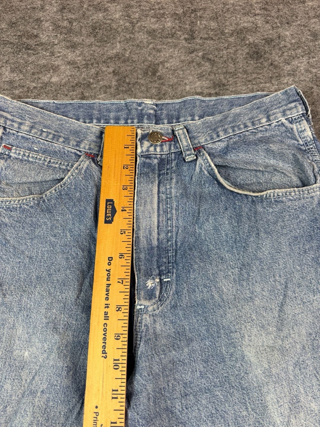 Wrangler 98461GW Vintage Jeans Size 33x30 Blue Made in USA Straight Leg 8
