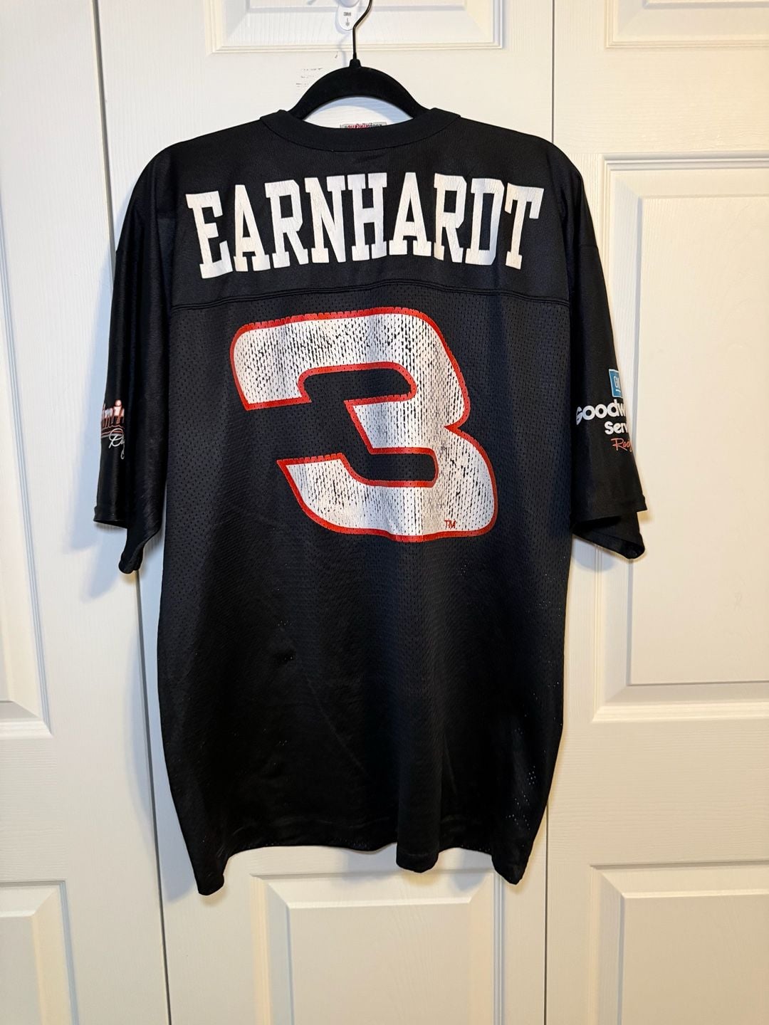 Logo Athletic Dale Earnhardt Sr 3 Jersey Size L Black Nascar Vintage 5