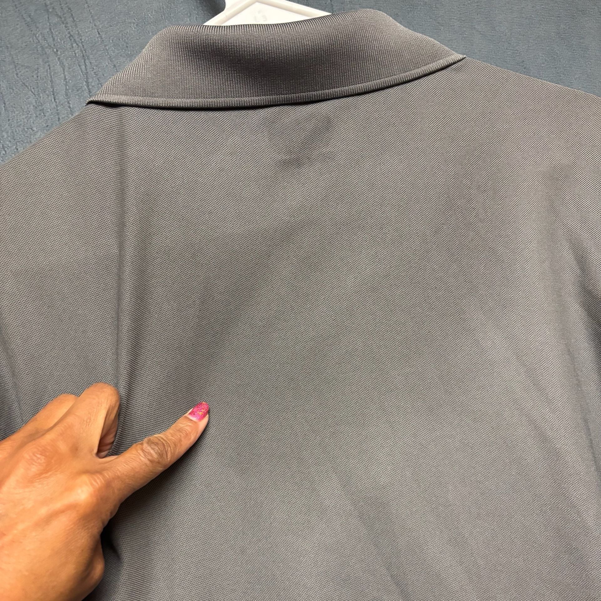The Positivity Project Polo Shirt Gray School Work Social Emotional 10