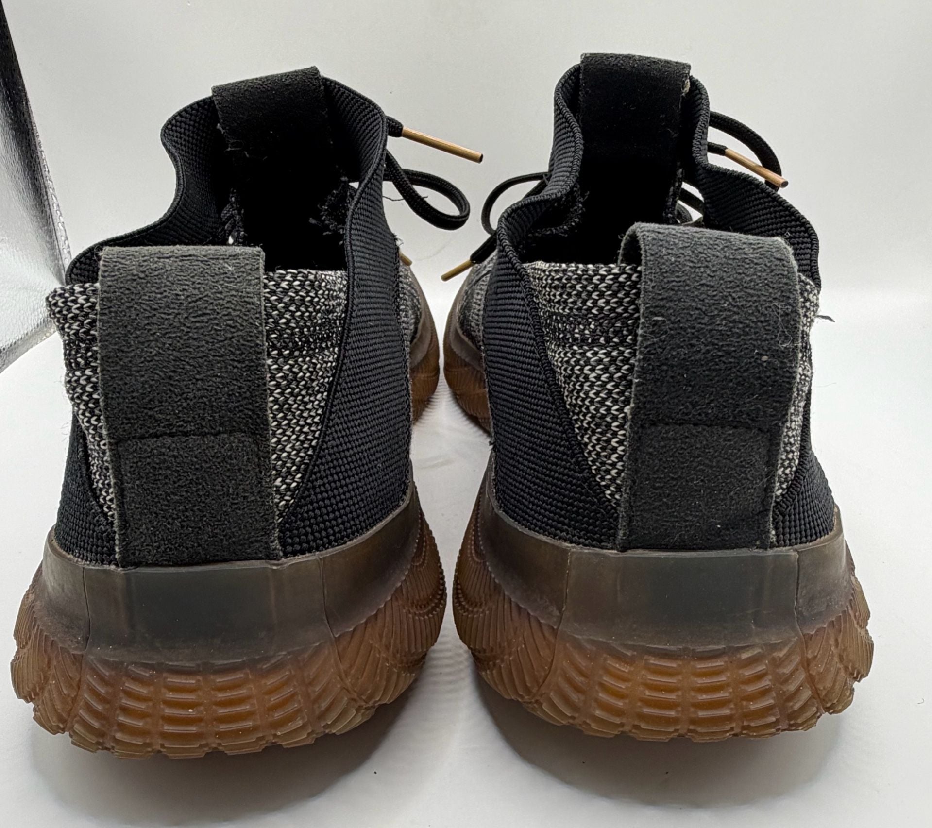 Adidas Seeulater Primeknit Size 13 Black Gum Sneakers BB7211 4