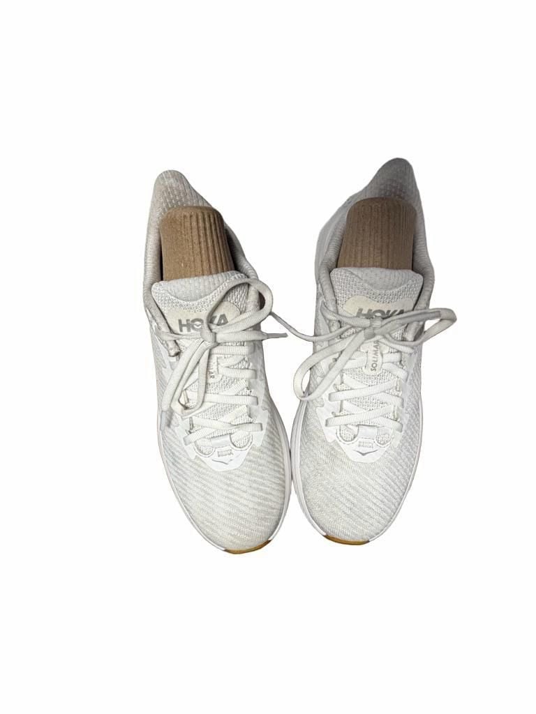 Hoka One One Solimar White Running Shoes Walking Gym Sneakers Women's Size 6.5B 4