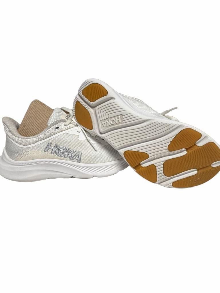 Hoka One One Solimar White Running Shoes Walking Gym Sneakers Women's Size 6.5B 7