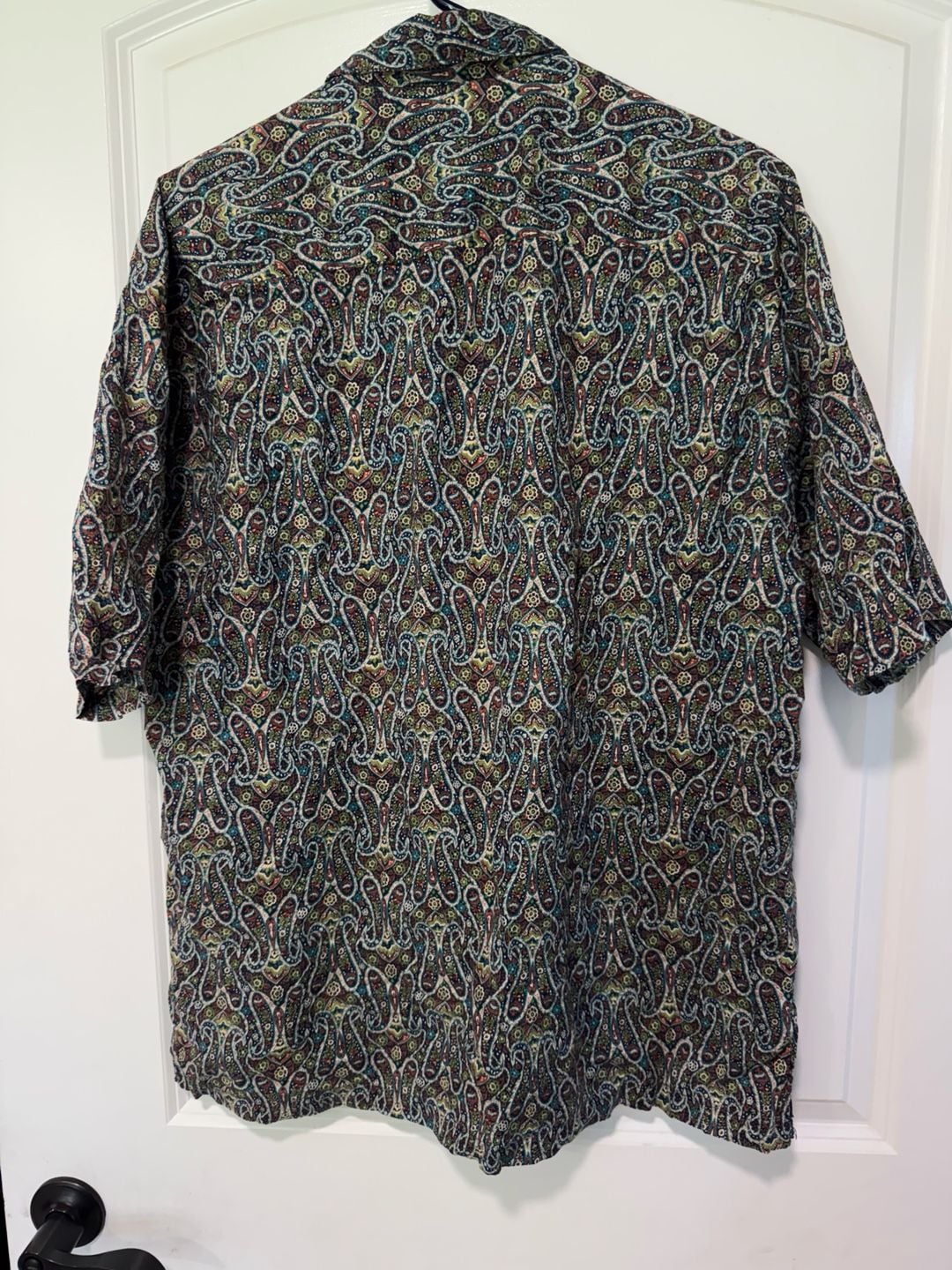 Tori Richard Paisley Hawaiian Aloha Shirt Cotton Lawn Resort Size L 3