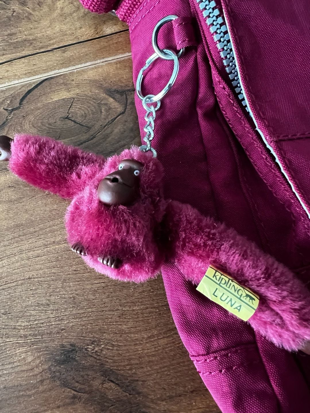 Kipling Lancelot Crossbody Bag Burgundy 3