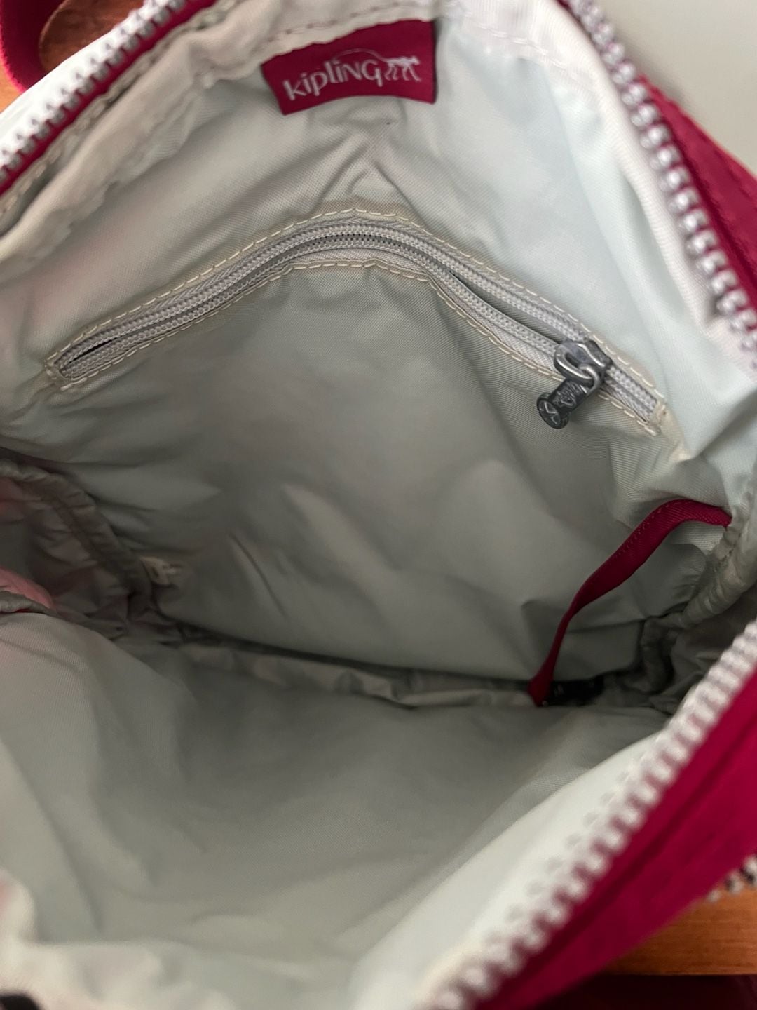 Kipling Lancelot Crossbody Bag Burgundy 7
