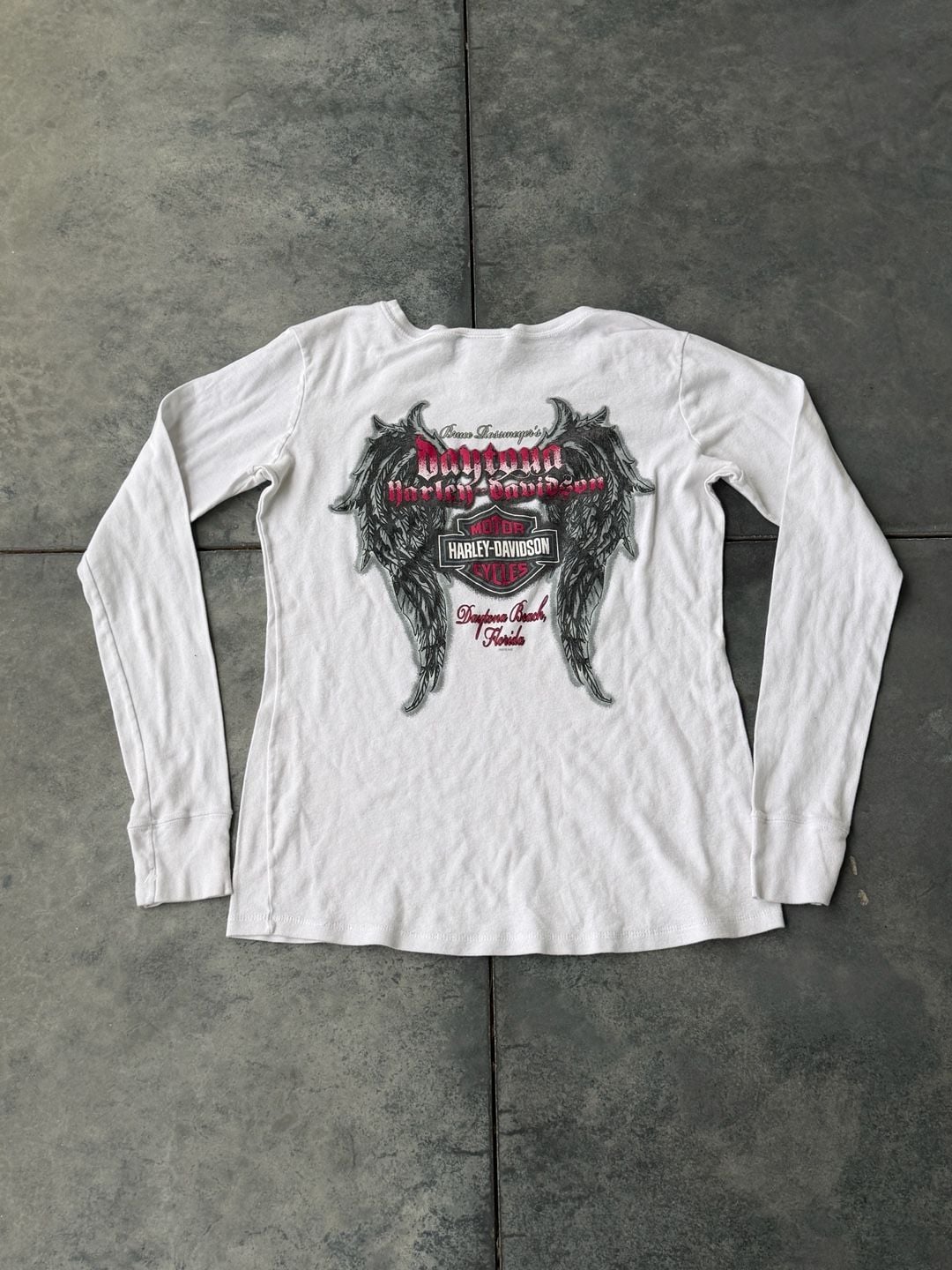 Harley Davidson Daytona Beach Florida 2019 Graphic Long Sleeve XL 5