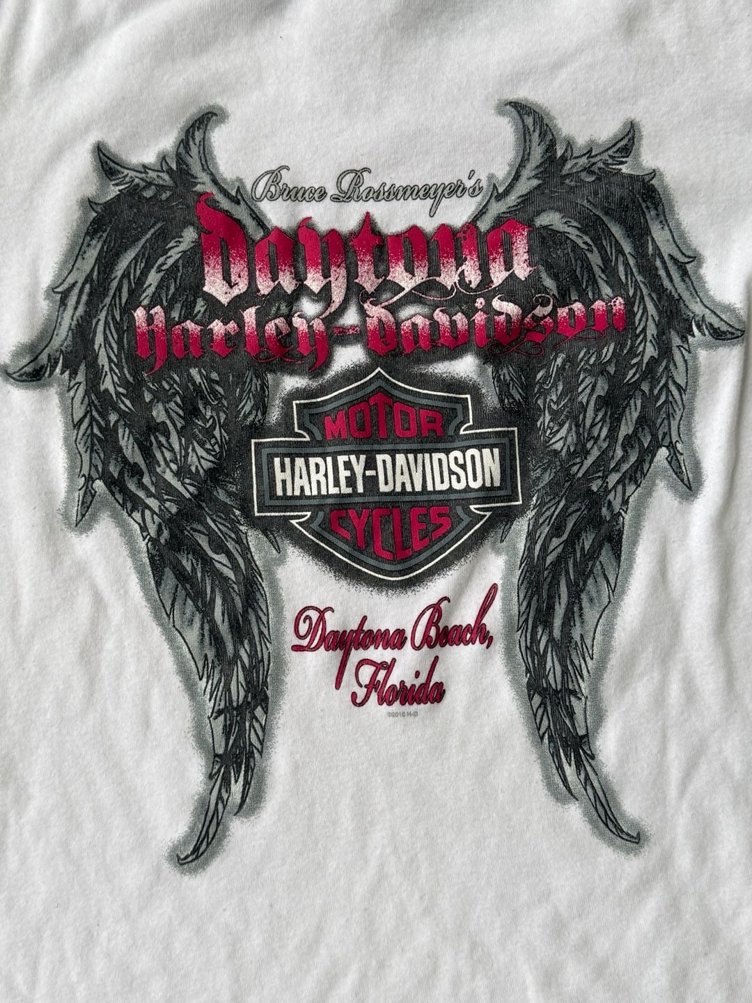 Harley Davidson Daytona Beach Florida 2019 Graphic Long Sleeve XL 6
