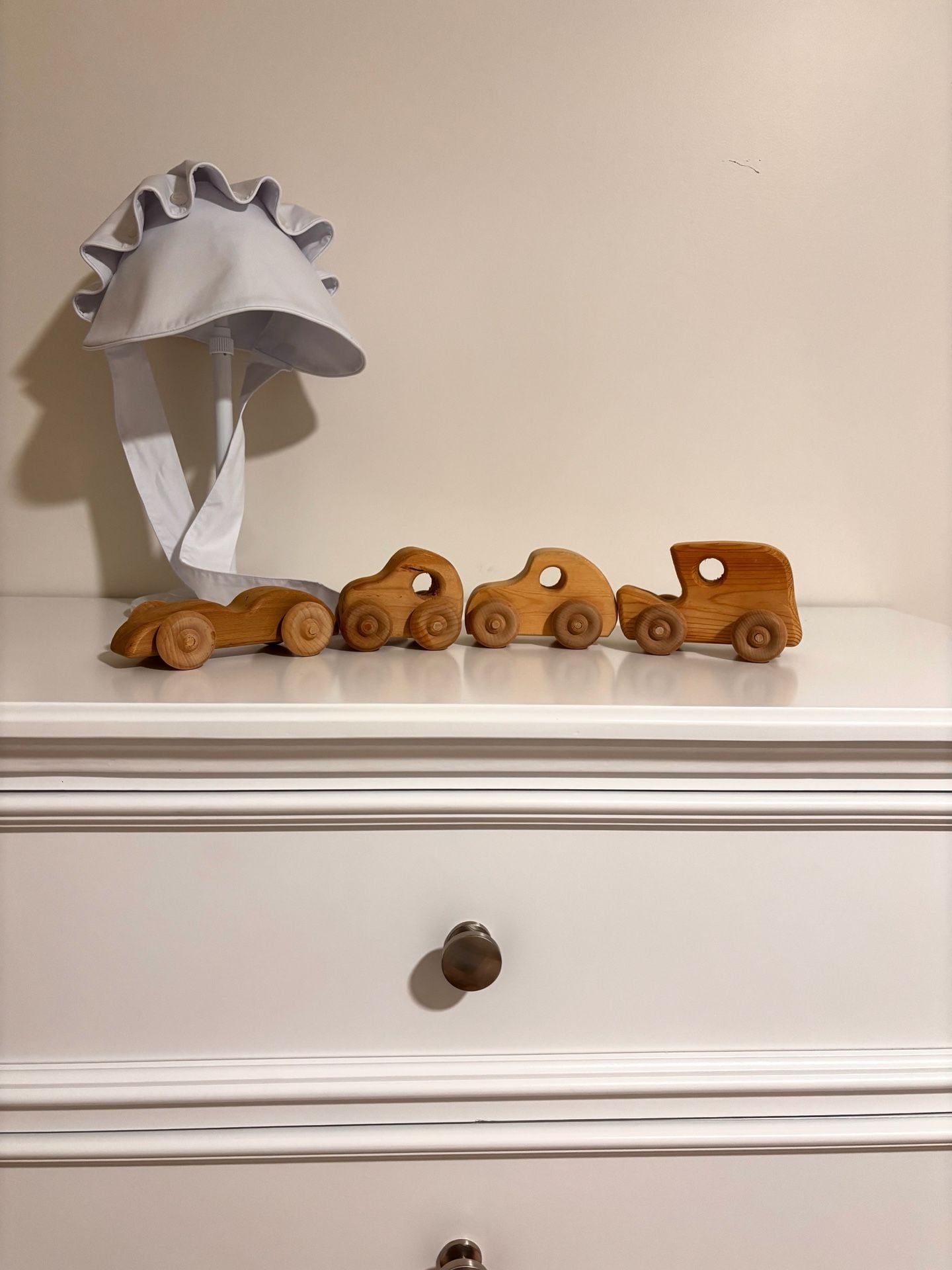 Handmade Wooden Toy Cars Set Vintage Vehicle Collection 1