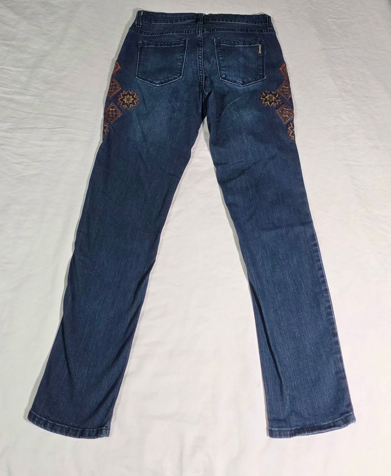 Vintage America Blues Bestie Jean 2/26 Embroidered Straight Jeans 4