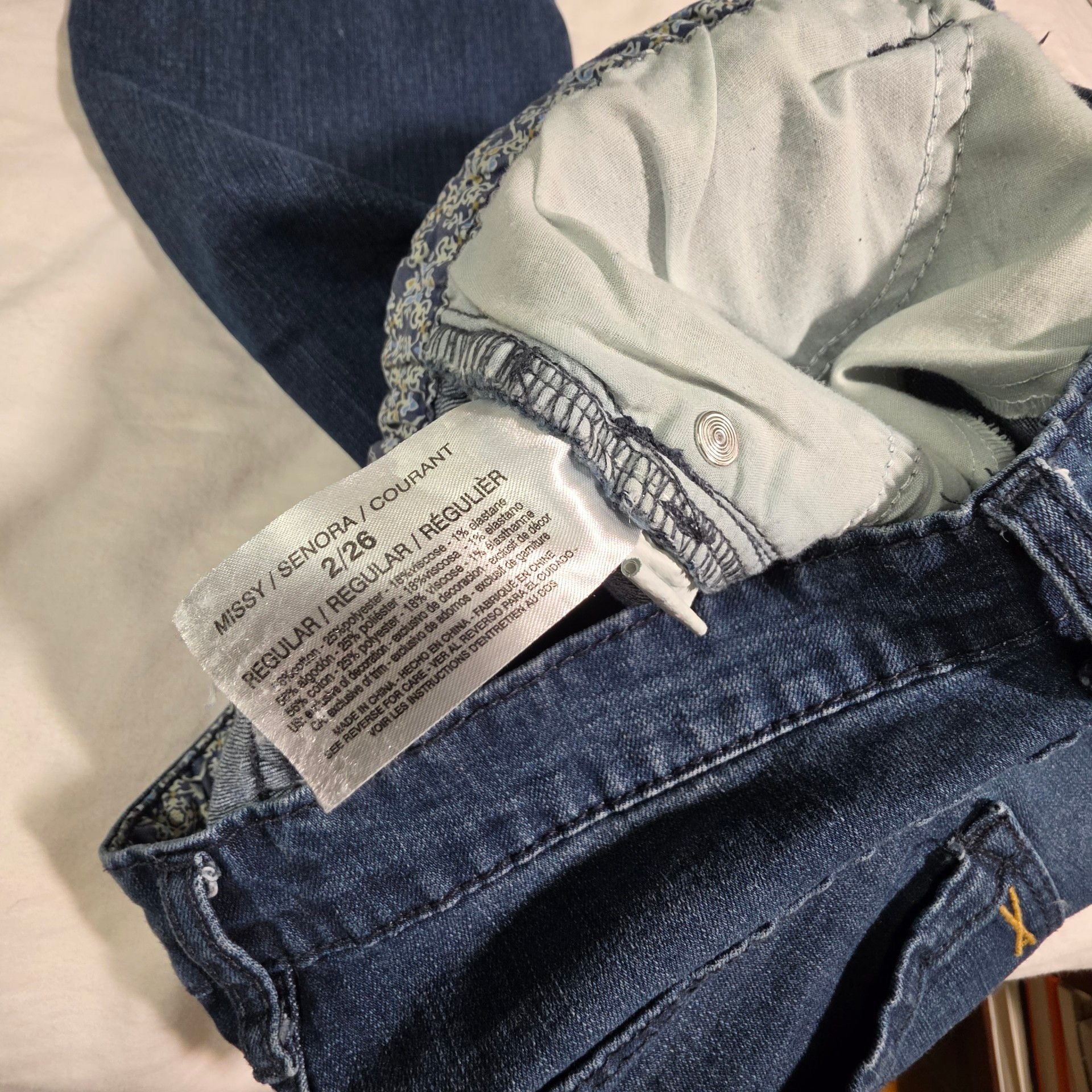 Vintage America Blues Bestie Jean 2/26 Embroidered Straight Jeans 7
