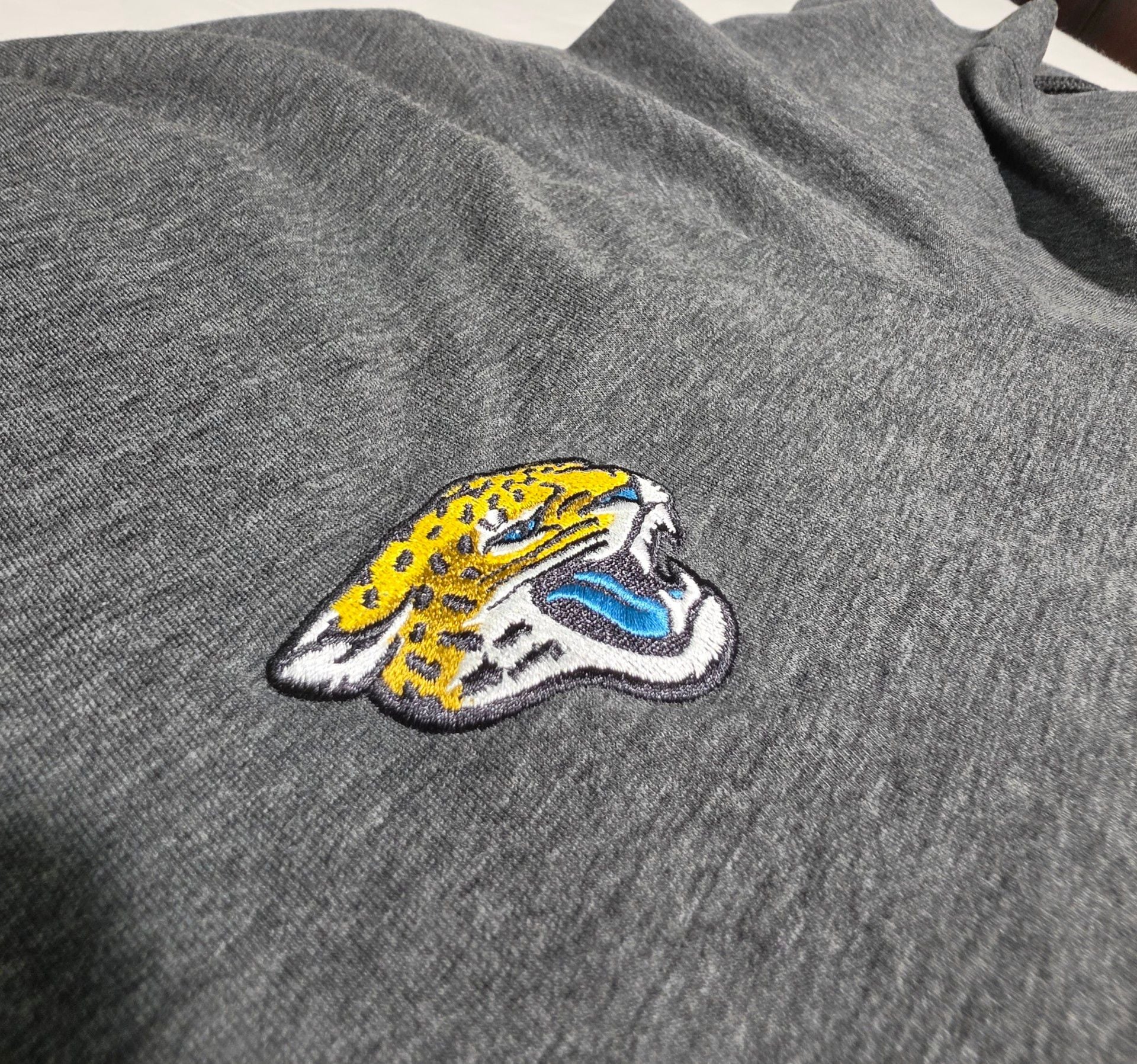 Nike Golf Jacksonville Jaguars Tour Performance Polo Size L Gray 7