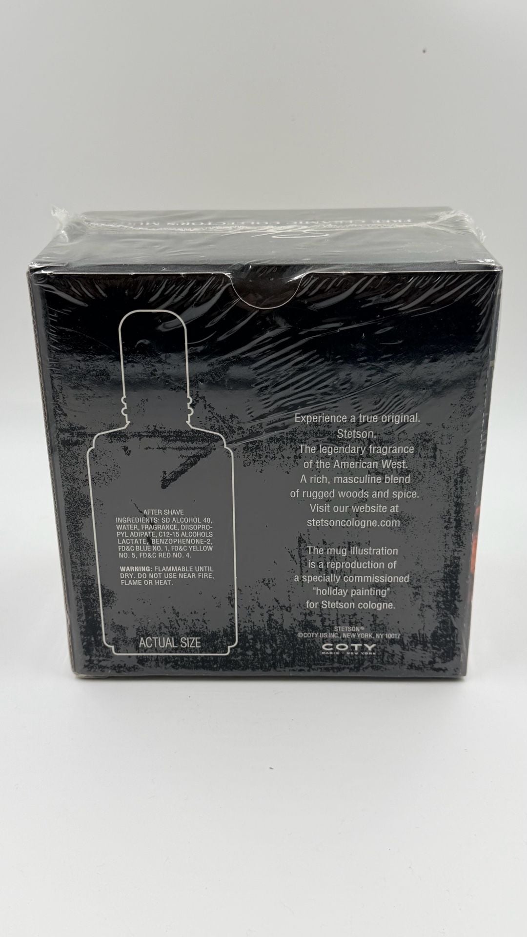 Stetson After Shave 3.0 Fl Oz Gift Set With Ceramic Collector's Mug 2