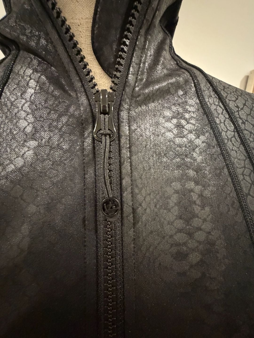 Lululemon Blokette Define Jacket Black Snake Foil Print 3