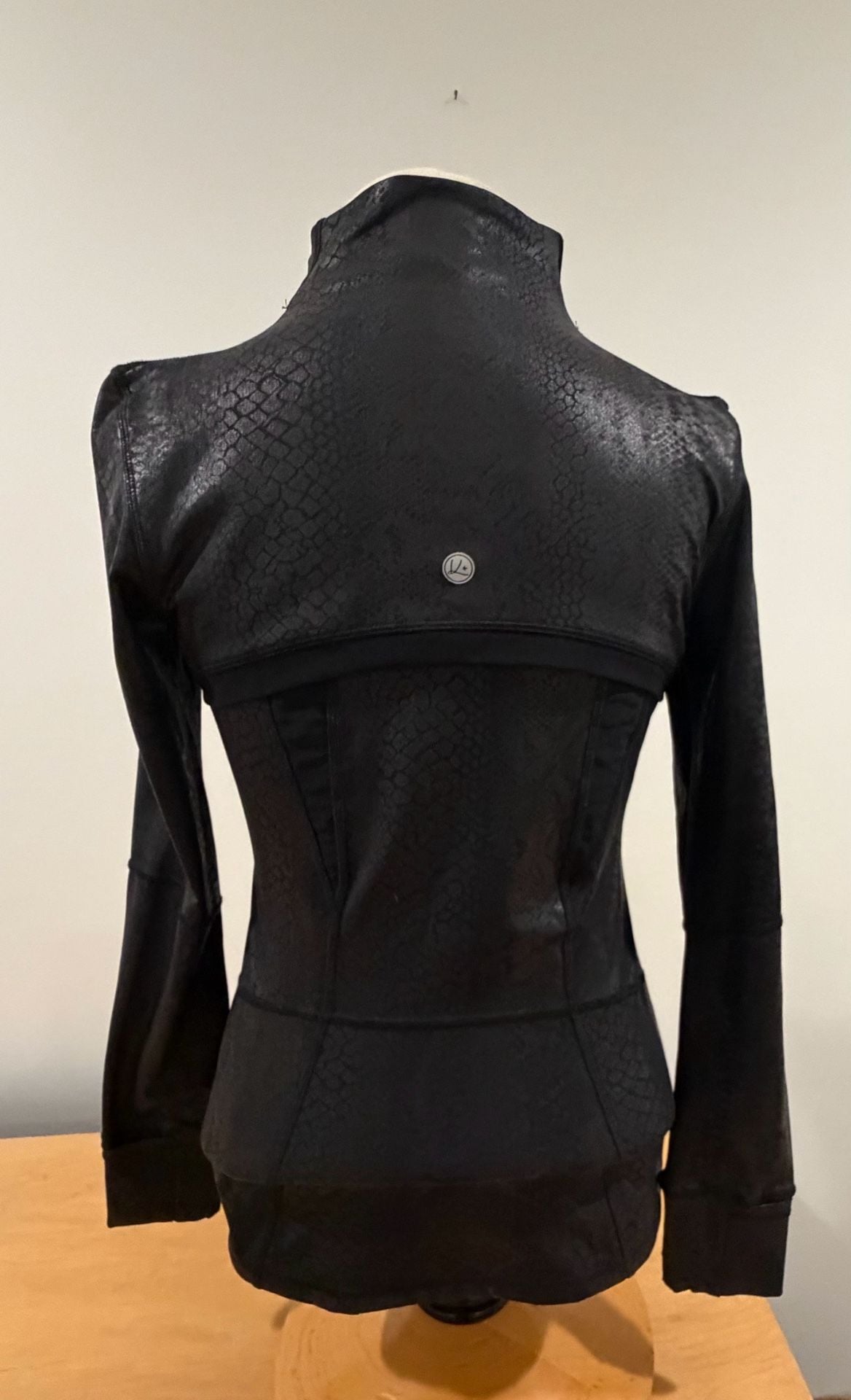 Lululemon Blokette Define Jacket Black Snake Foil Print 4