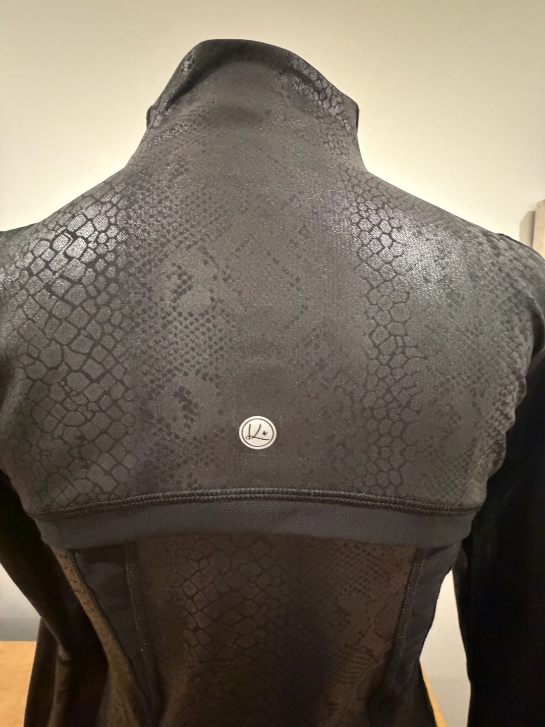 Lululemon Blokette Define Jacket Black Snake Foil Print 5
