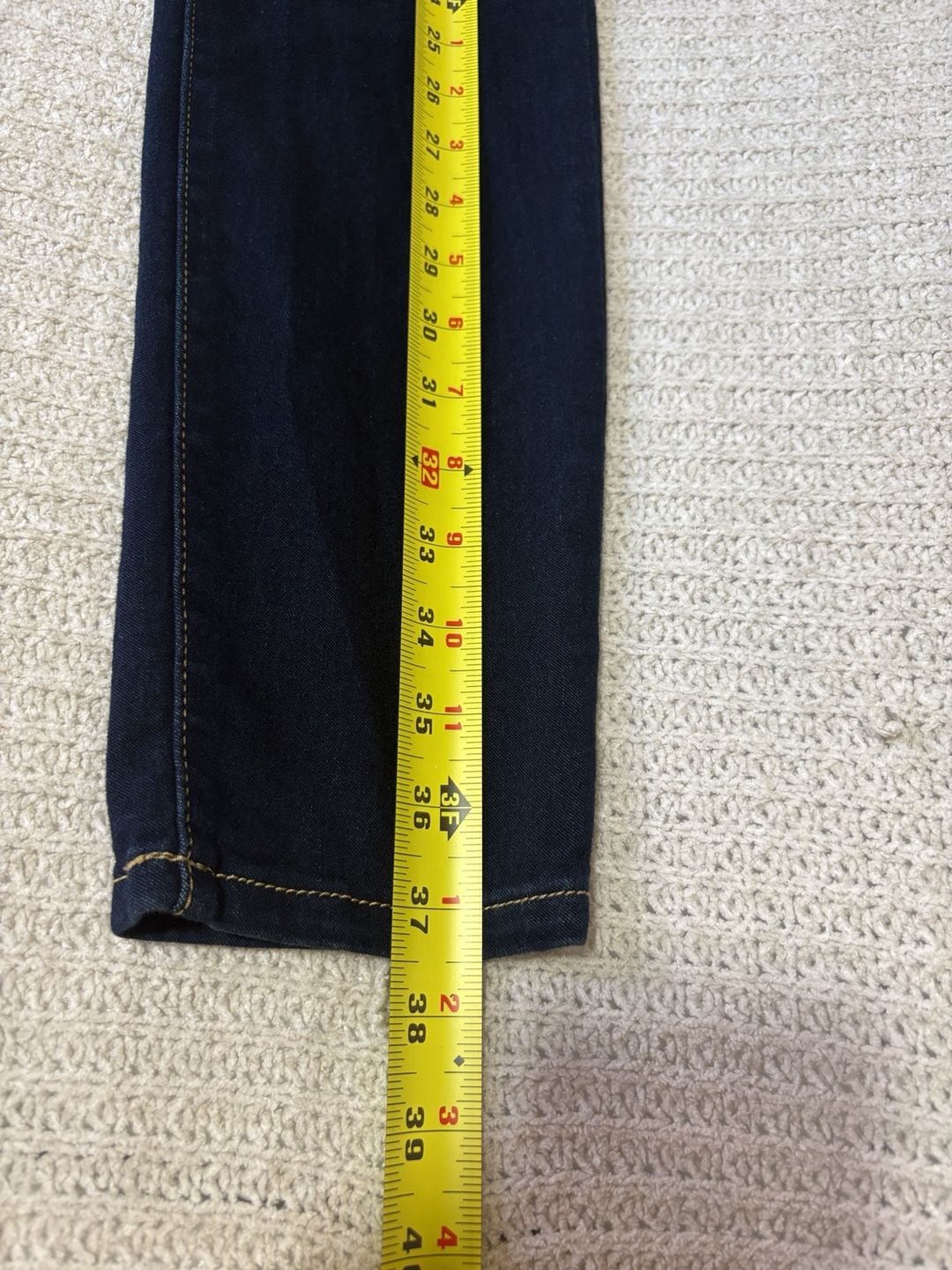 Michael Kors Izzy Skinny Jeans Size 8 Dark Wash Denim 5