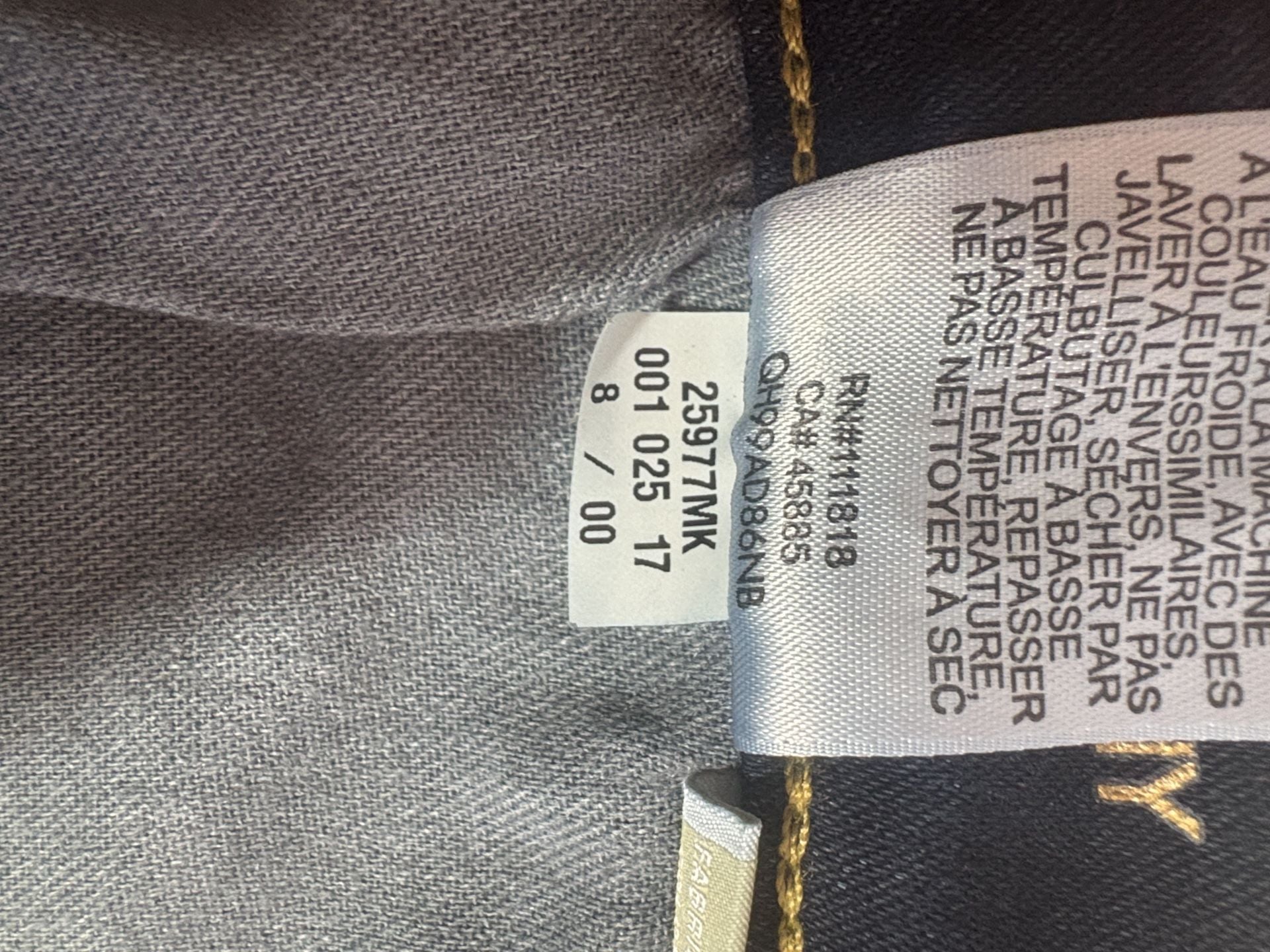 Michael Kors Izzy Skinny Jeans Size 8 Dark Wash Denim 8