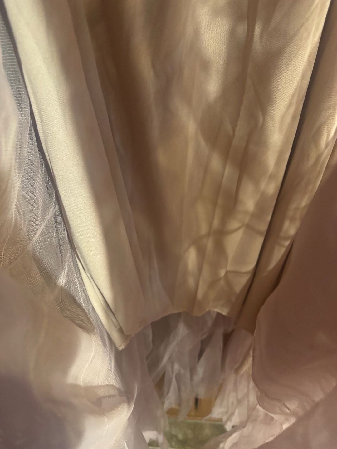 Soho Apparel Tulle Maxi Skirt Size 3X Mauve Pink Ruffled Tiered Mesh Fairycore 4
