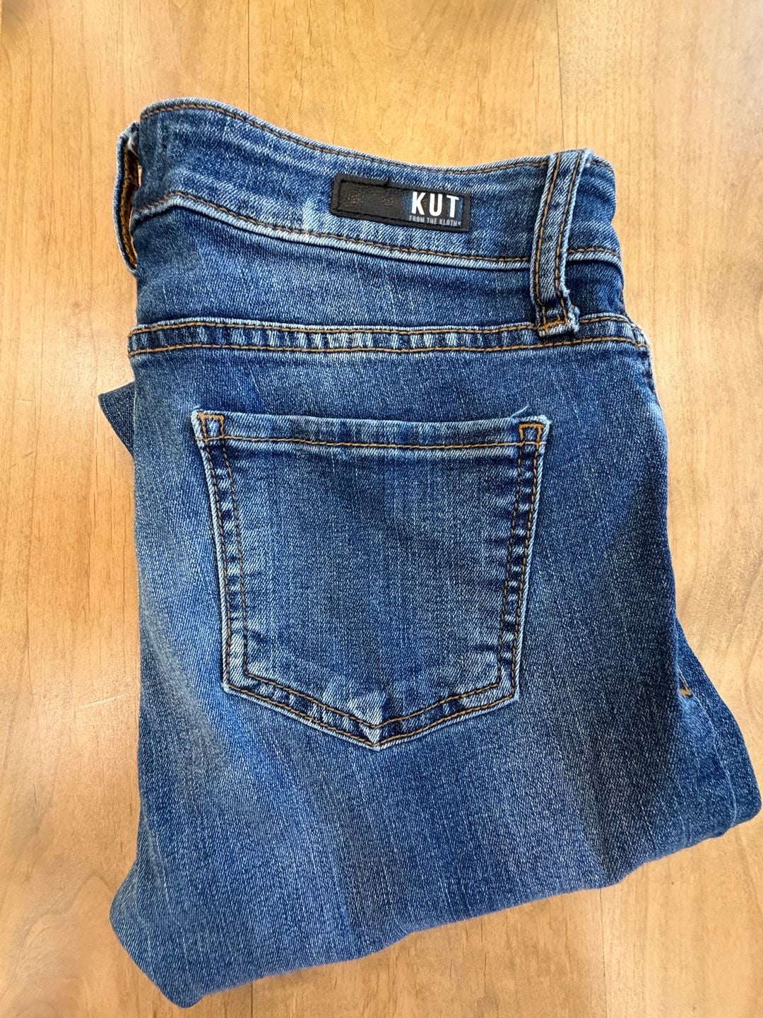 KUT from the Kloth Skinny Jeans Size 2P Medium Wash Denim 8