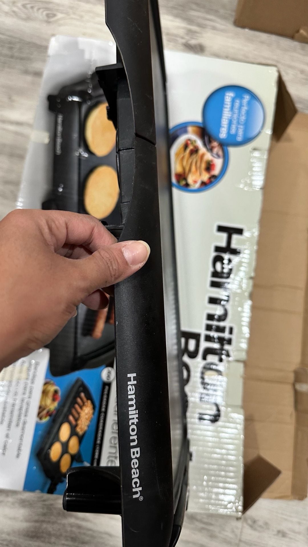 Hamilton Beach Electric Griddle 200 Square Inch 2