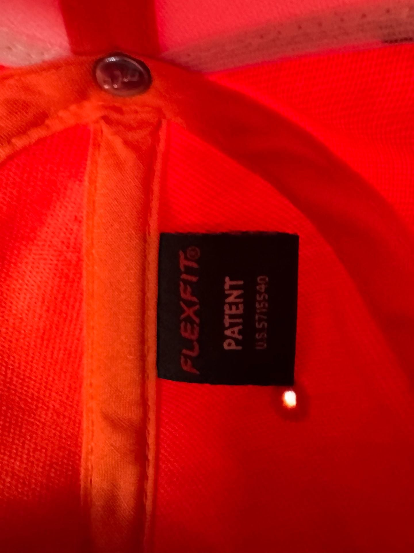 Sport-Tek Citgo Citgo Refinery Orange Flexfit Hat L/XL 5