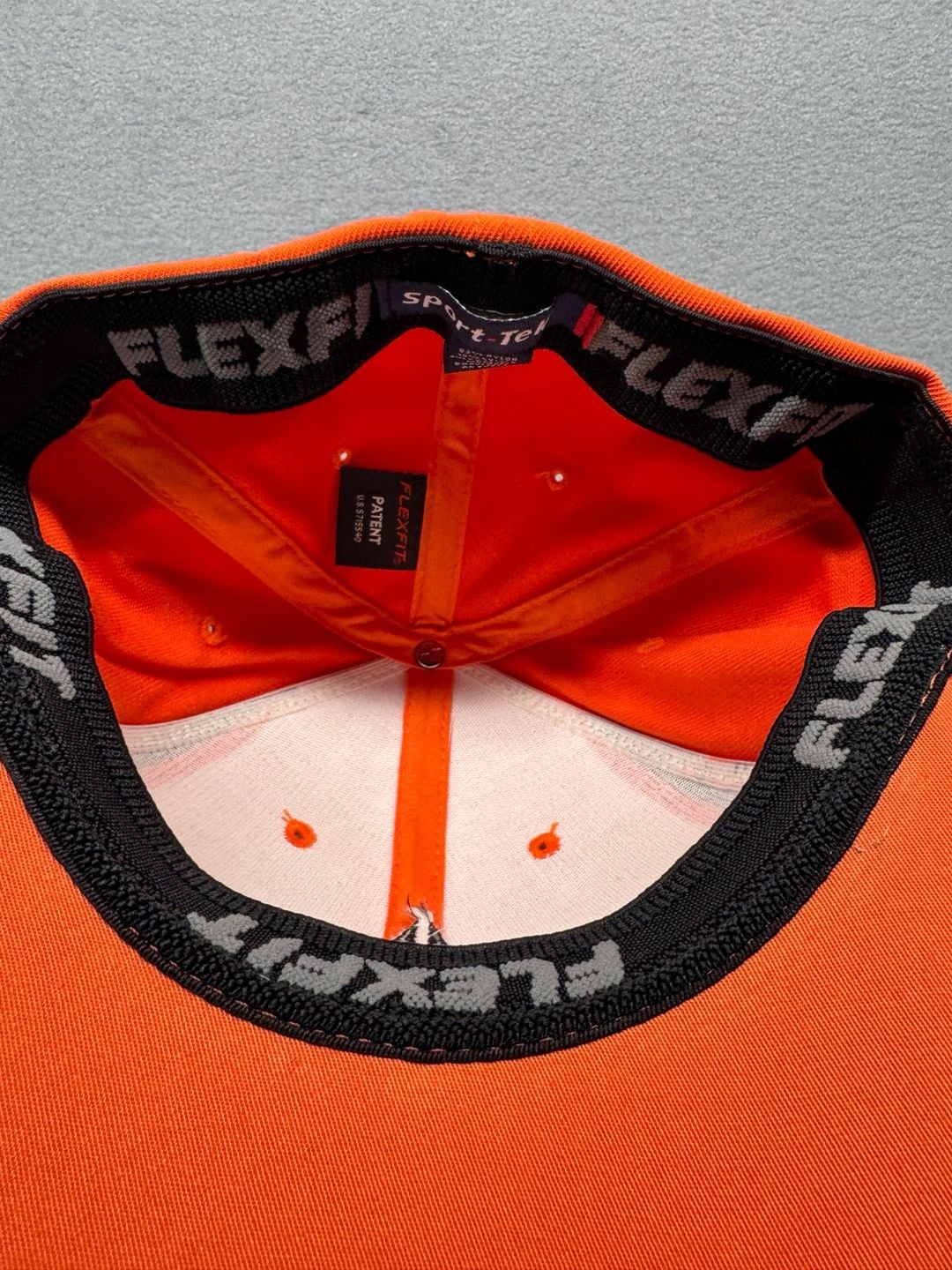 Sport-Tek Citgo Citgo Refinery Orange Flexfit Hat L/XL 6