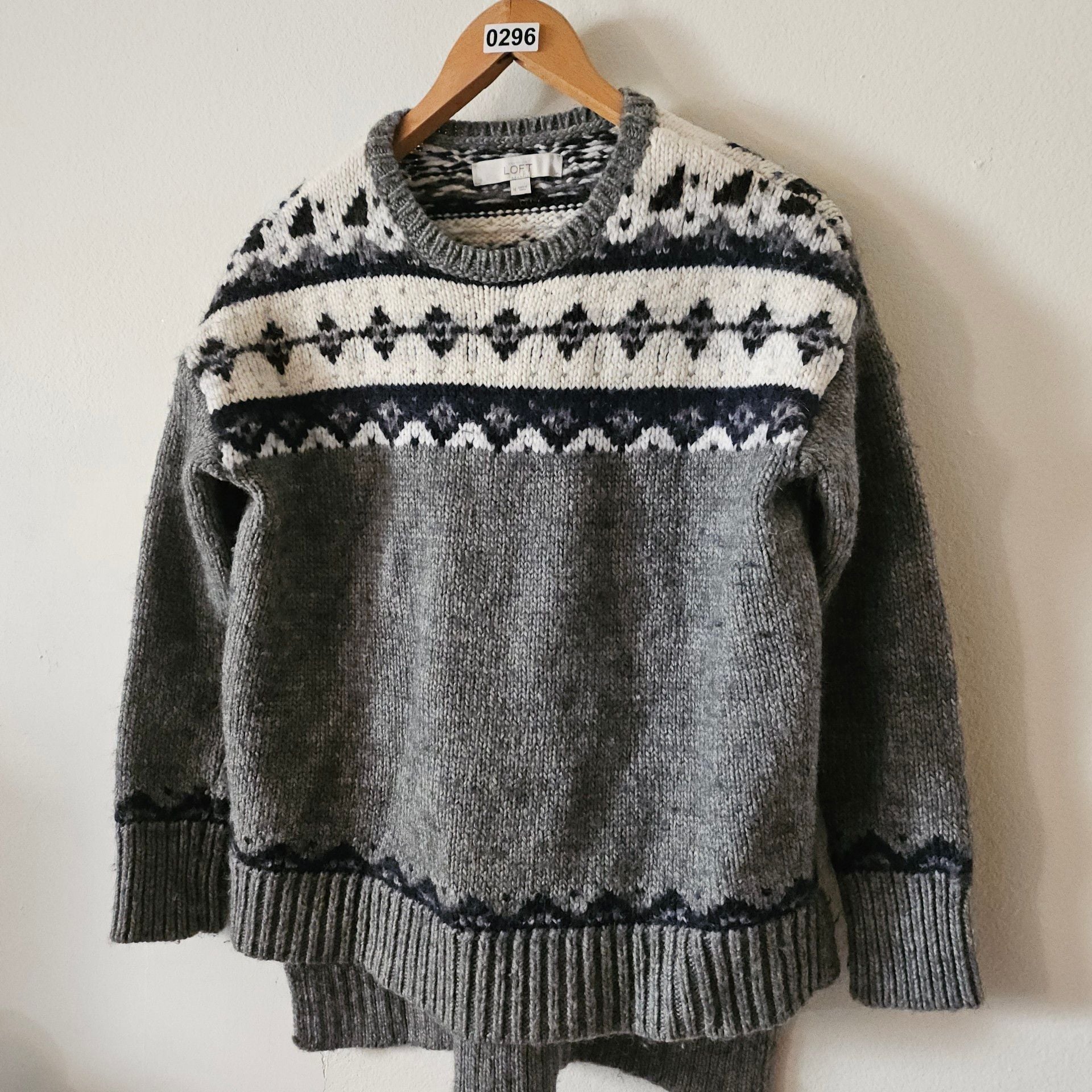 Winter Sweater Gray 296 5