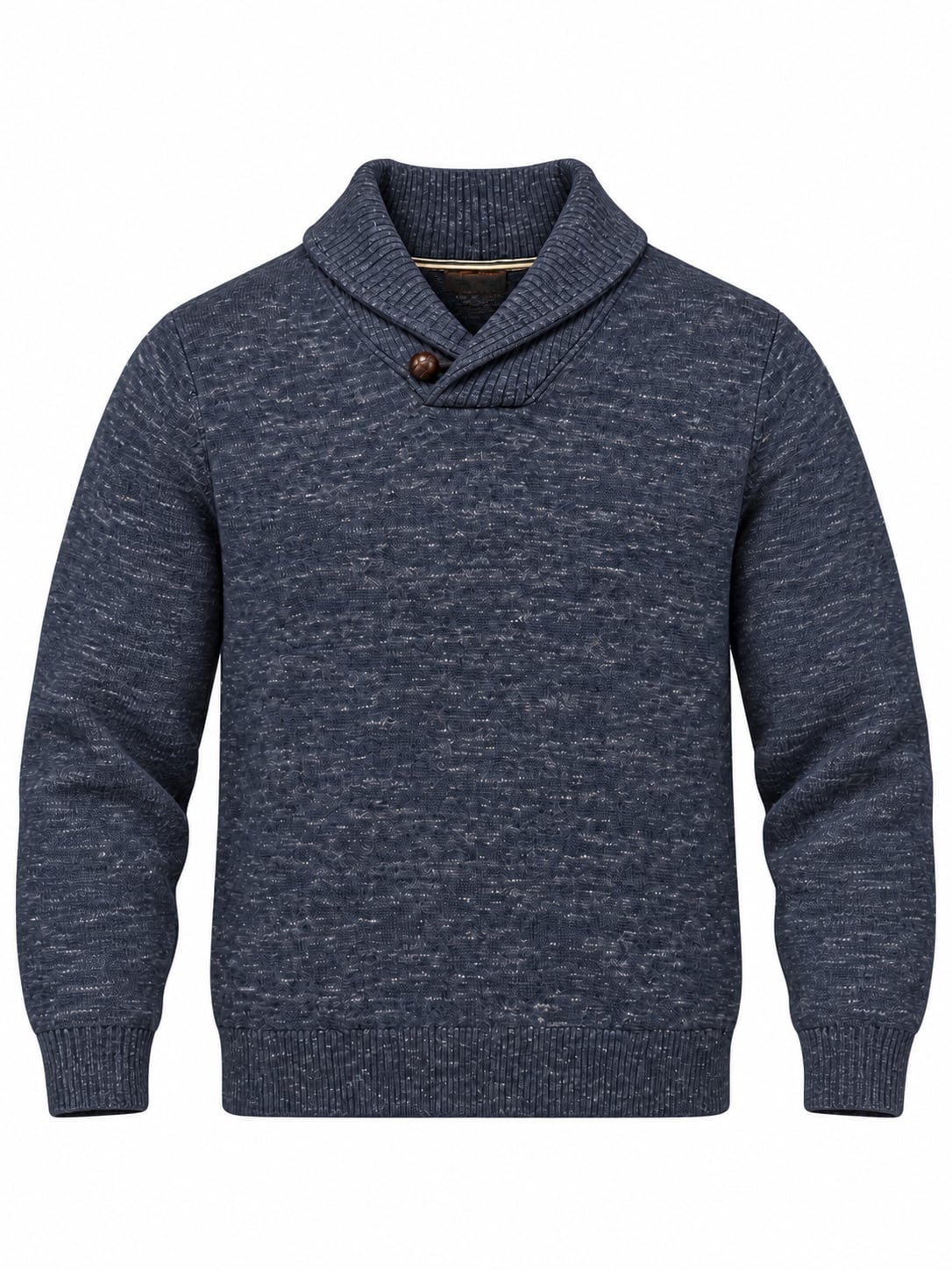 Weatherproof Vintage Shawl Collar Toggle Pullover Sweater XL Navy Blue 2