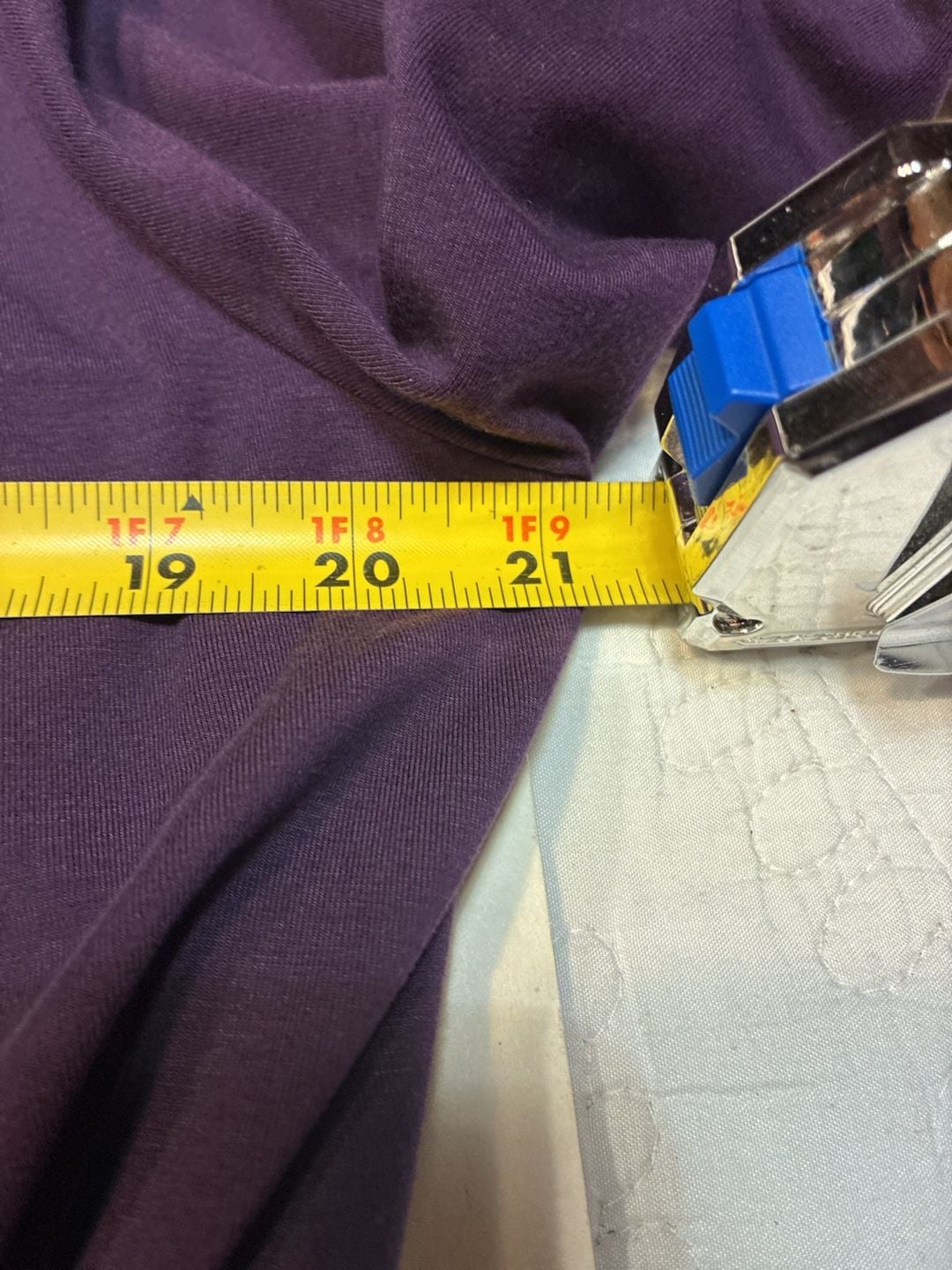 L.L. Bean Open Front Cardigan Size L Purple Tencel Lyocell Spandex 7