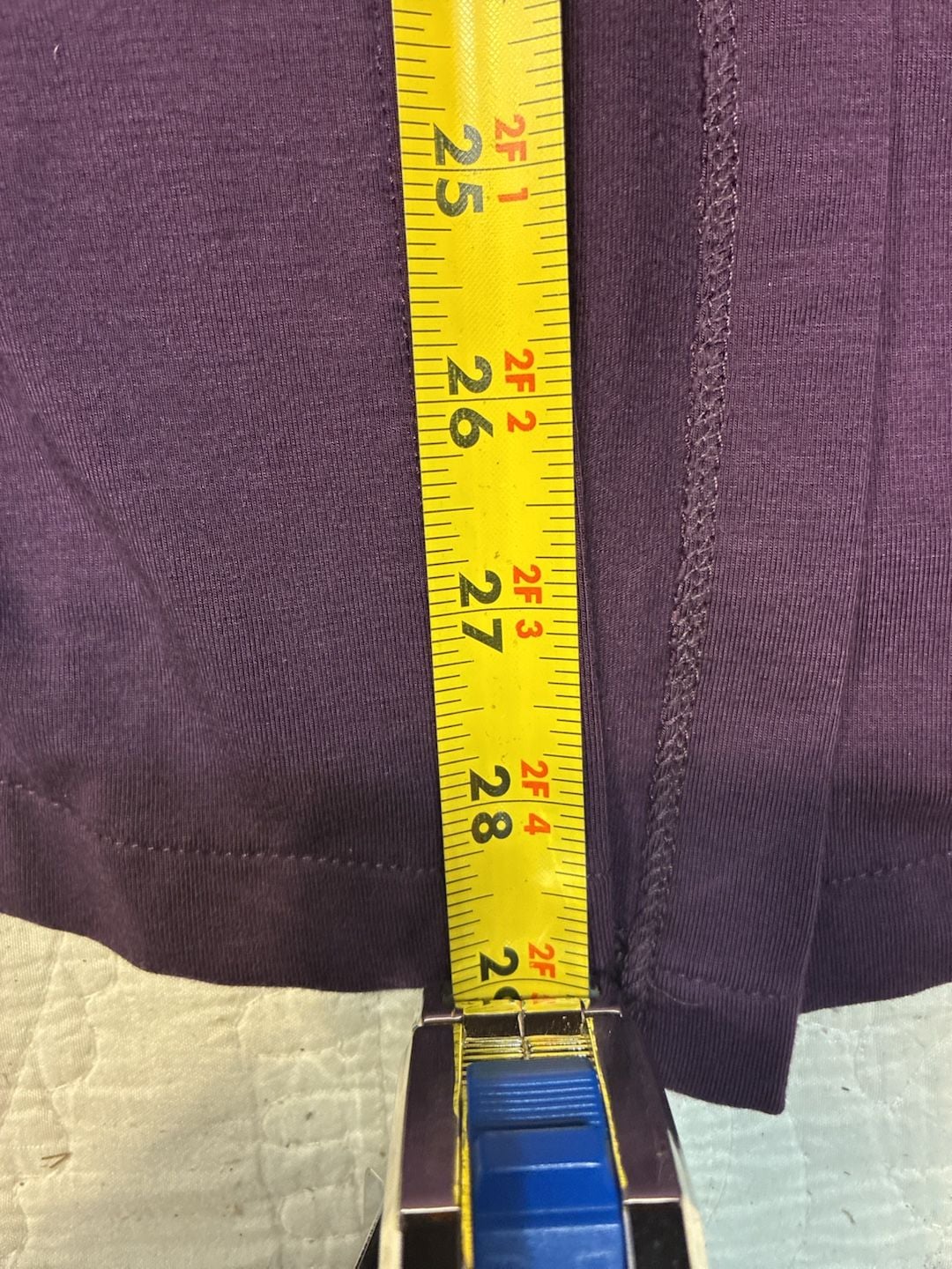 L.L. Bean Open Front Cardigan Size L Purple Tencel Lyocell Spandex 8