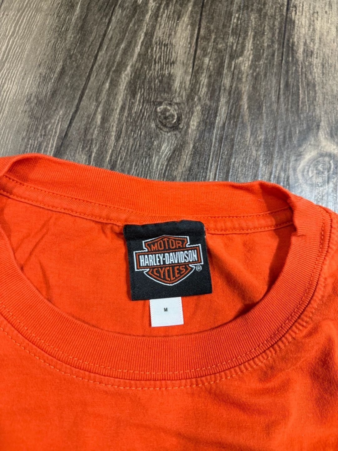 Harley-Davidson Deadwood SD Orange T-Shirt 4