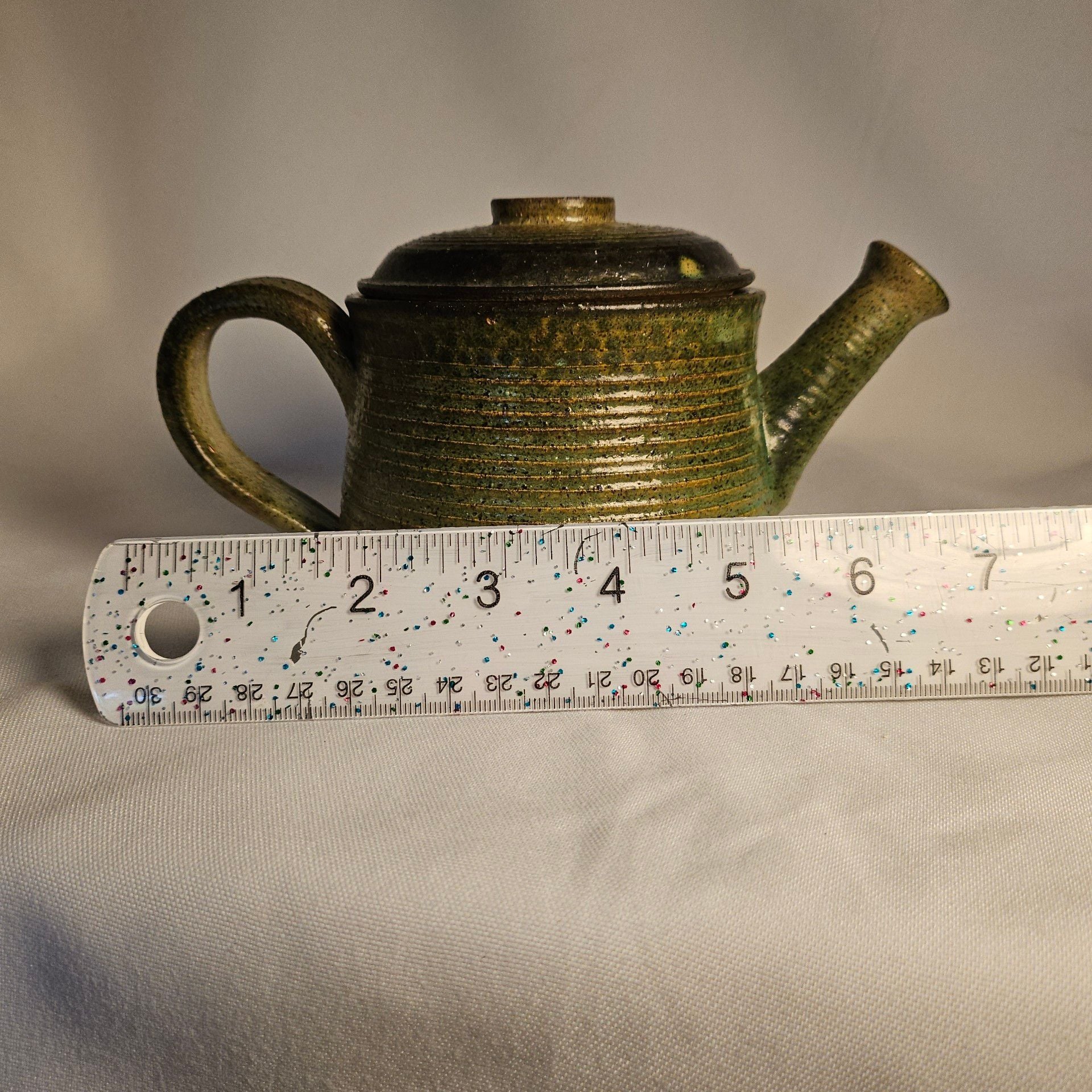Handmade Studio Pottery Ceramic Teapot 7