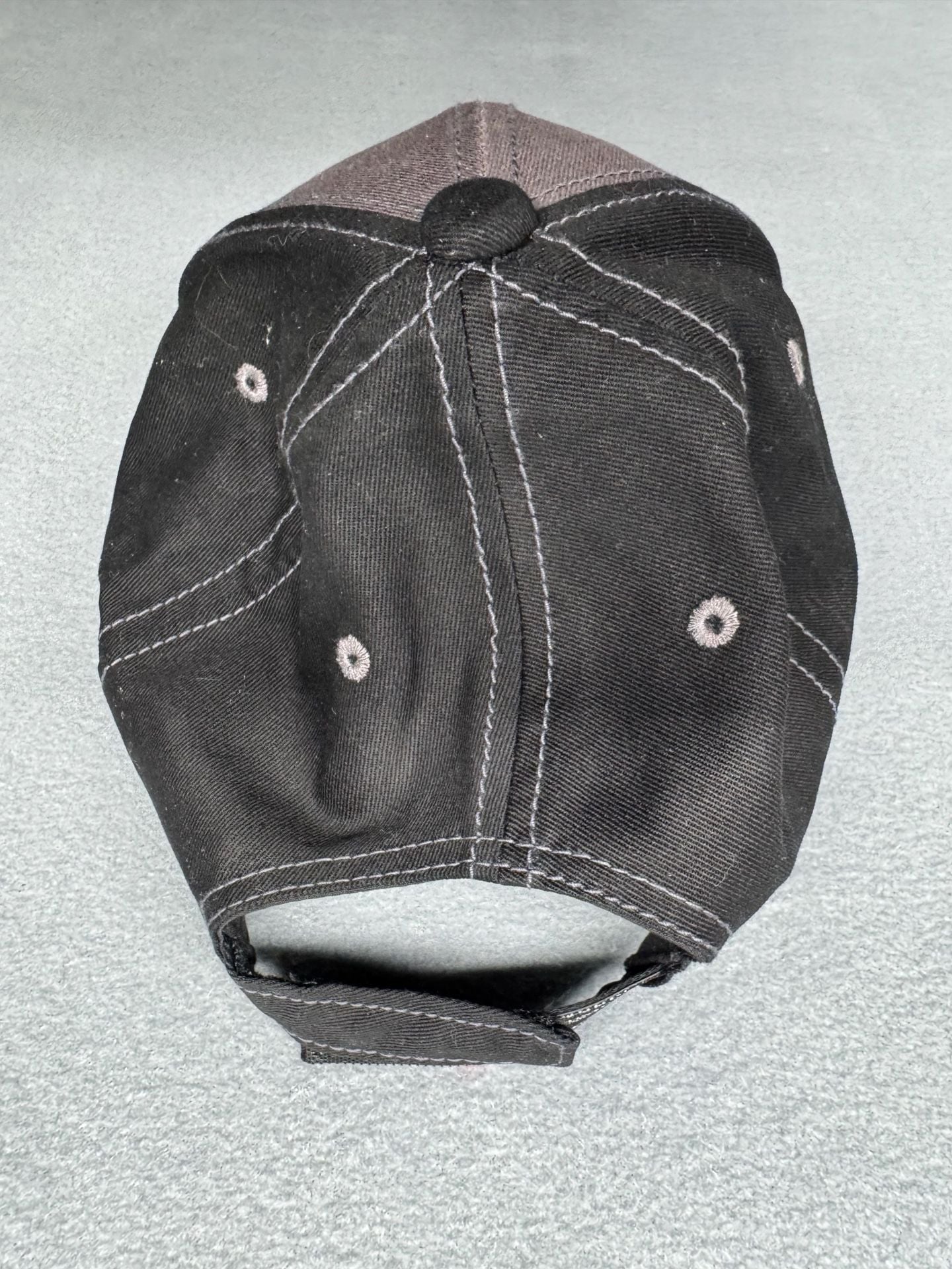 TRC Covers Fishing Rod Protection Hat Cap Black Gray Adjustable 3