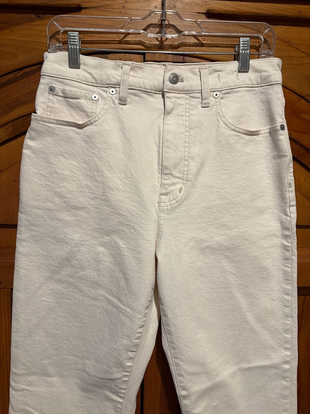 Madewell The Perfect Vintage Jean Size 29 Off White 10