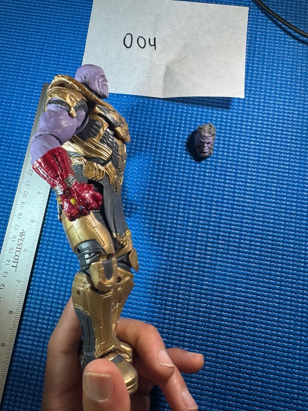 Hasbro Marvel Avengers Thanos Action Figure With Extra Head 5
