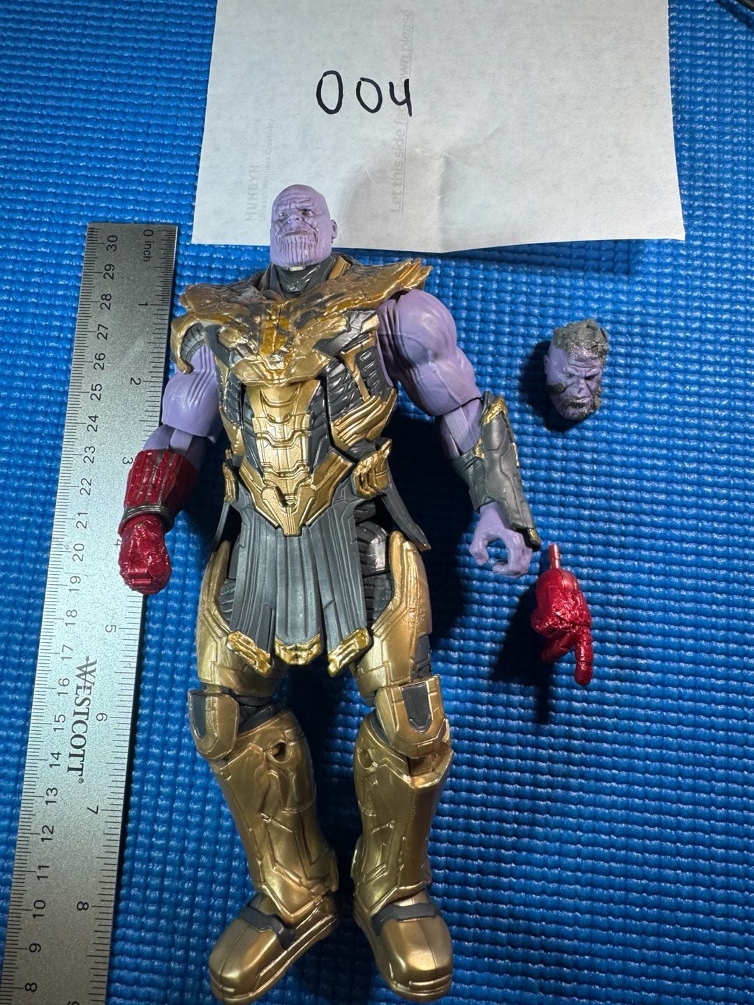 Hasbro Marvel Avengers Thanos Action Figure With Extra Head 7