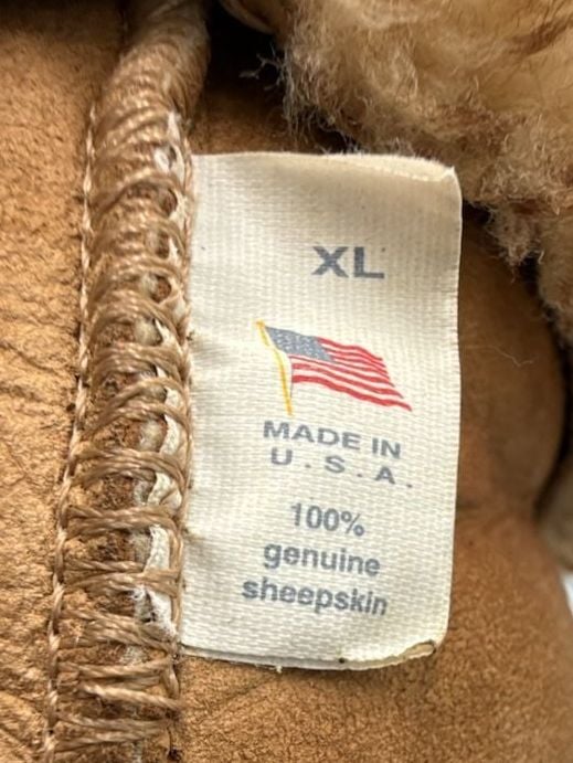Sheepskin Factory Denver Co Slippers Brown Shearling
Size XL
#895 3