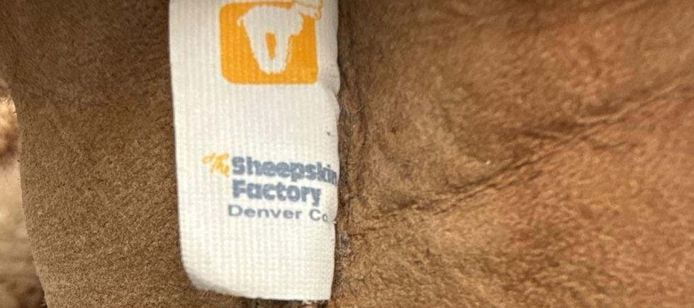 Sheepskin Factory Denver Co Slippers Brown Shearling
Size XL
#895 4