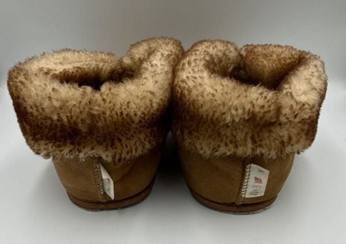 Sheepskin Factory Denver Co Slippers Brown Shearling
Size XL
#895 7