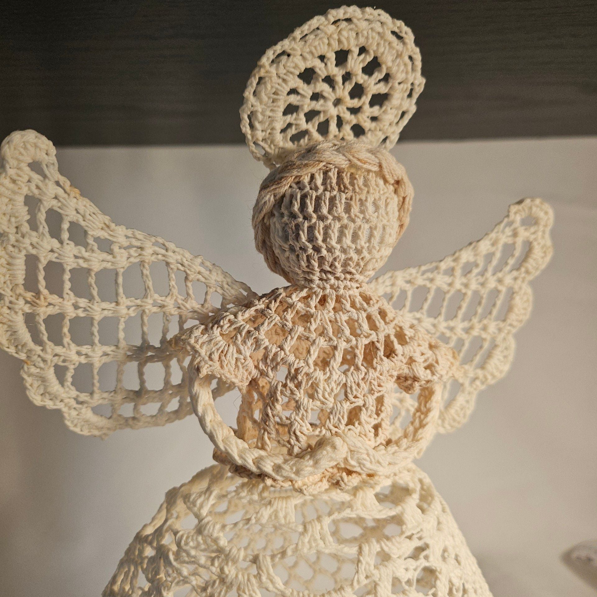 Vintage Crochet Angel 2