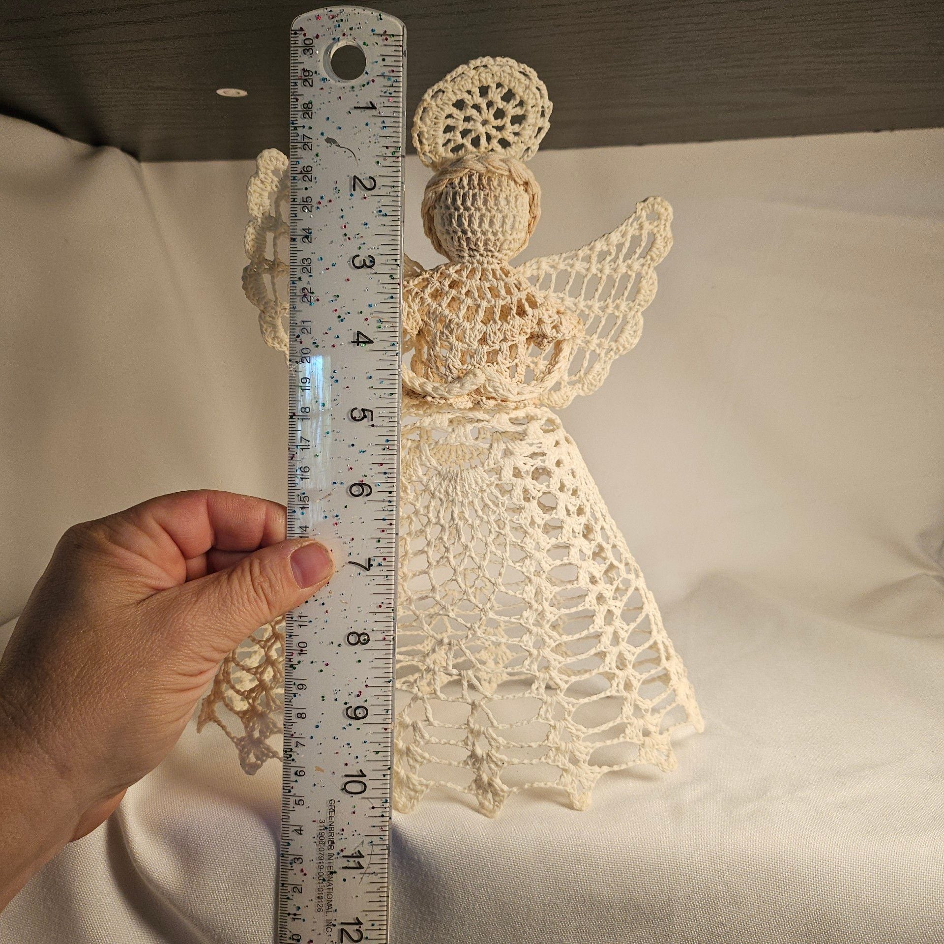 Vintage Crochet Angel 7