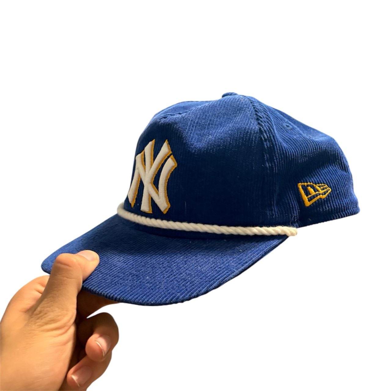 New Era NY Yankees 100th Anniversary Stadium Corduroy SnapBack Hat 3