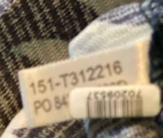 Tommy Bahama Disney Parks Silk Hawaiian Camp Shirt Navy Floral Small 8