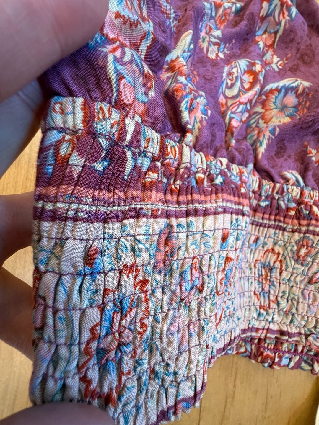 Easel Los Angeles Floral Halter Crop Top Size M 7